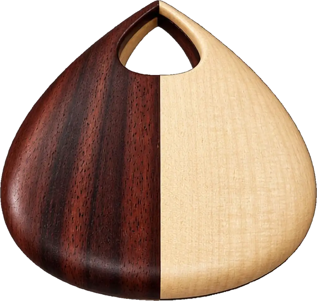 Gemma. A swelling form, half dark red and half pale, with an opening at the top.